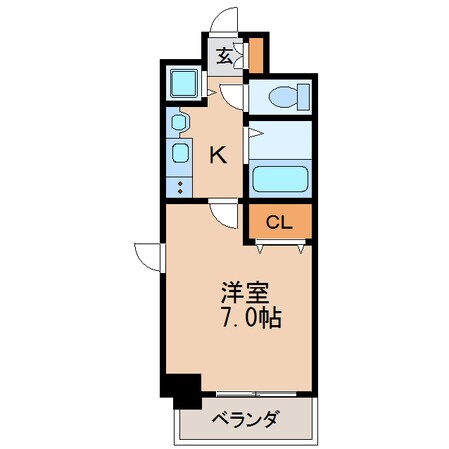 プレサンス新栄デコール　の物件間取画像